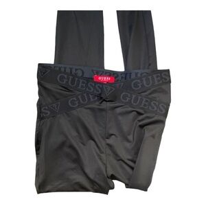 Guess/ NWT/Criss Cross Sebela Logo Legging/ Black/ M